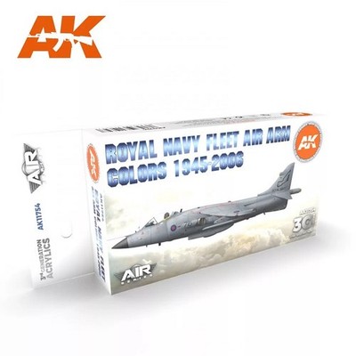 AK Interactive AK11754 - RN Fleet Air Arm Aircraft Colors 1945-2010 SET 6x17ml