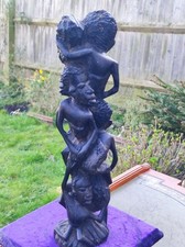 Makonde Ebony 'Family Tree's Sculpture, Very Beautiful And Cool
