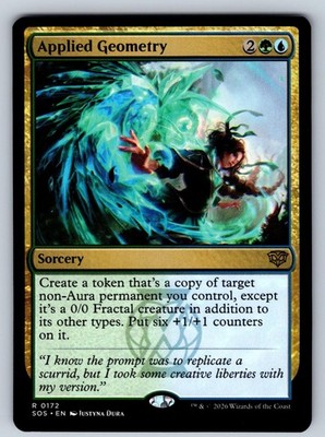 Applied Geometry 172 Rare Secrets of Strixhaven Magic: The Gathering LP