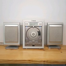 Fisher SLIM-1400 Vertical CD Player System w/ Speakers No Remote - CD Won  t Play