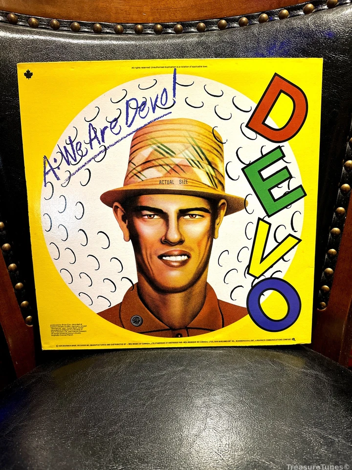 Devo - Q: Are We Not Men? A: We Are Devo! - Near Mint - Vinyl LP (BSK 3239) - Image 2 of 4