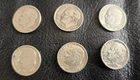 1946-64’ Silver Roosevelt Dime Lot Of (6) Circulated,Ungraded D Mint 64 no mark