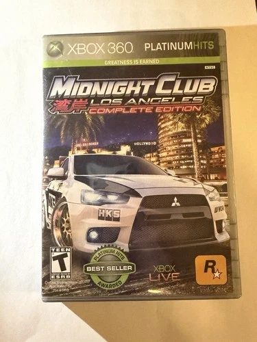 Midnight Club: Los Angeles Complete Edition (Microsoft Xbox 360) CIB Complete