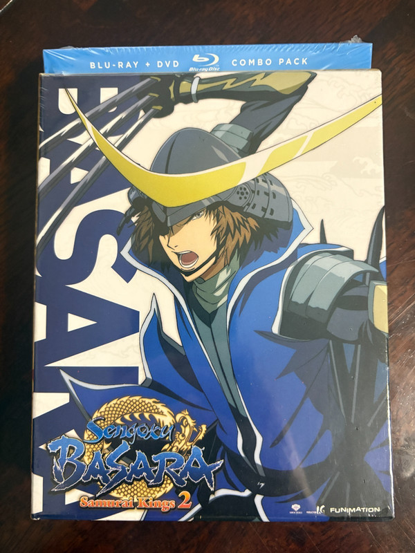 Sengoku Basara: Samurai Kings Season 2 LE Blu-ray/DVD Boxset Factory Sealed