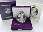 PROOF 1991-S Silver Eagle in MINT Box w/COA FREE SHIP