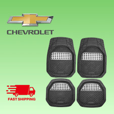Fits For Chevrolet Silverado Car Floor Mats 4pcs Rubber Guard Fits For Chevrolet Silverado Car Floor Mats 4pcs Rubber Guard
