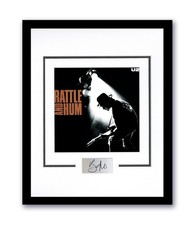 U2 Bono Autographed Signed 11x14 Framed Photo Rattle And Hum ACOA