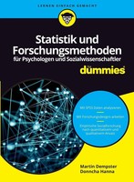Martin Dempster (U. A.) | Statistik Und Forschungsmethoden FüR Psychologen...