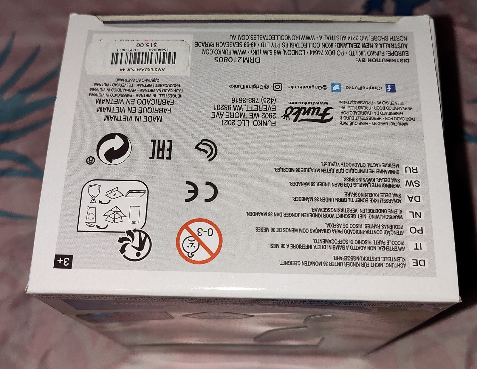 Funko Pop Eevee Diamond NYCC Vinyl Figure #626 - Pokemon Nintendo Glitter