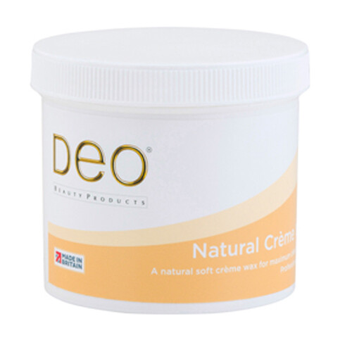 Deo Natural Cream Wax Pot Tub Jar Depilatory Face Leg Body Waxing Beauty 425g