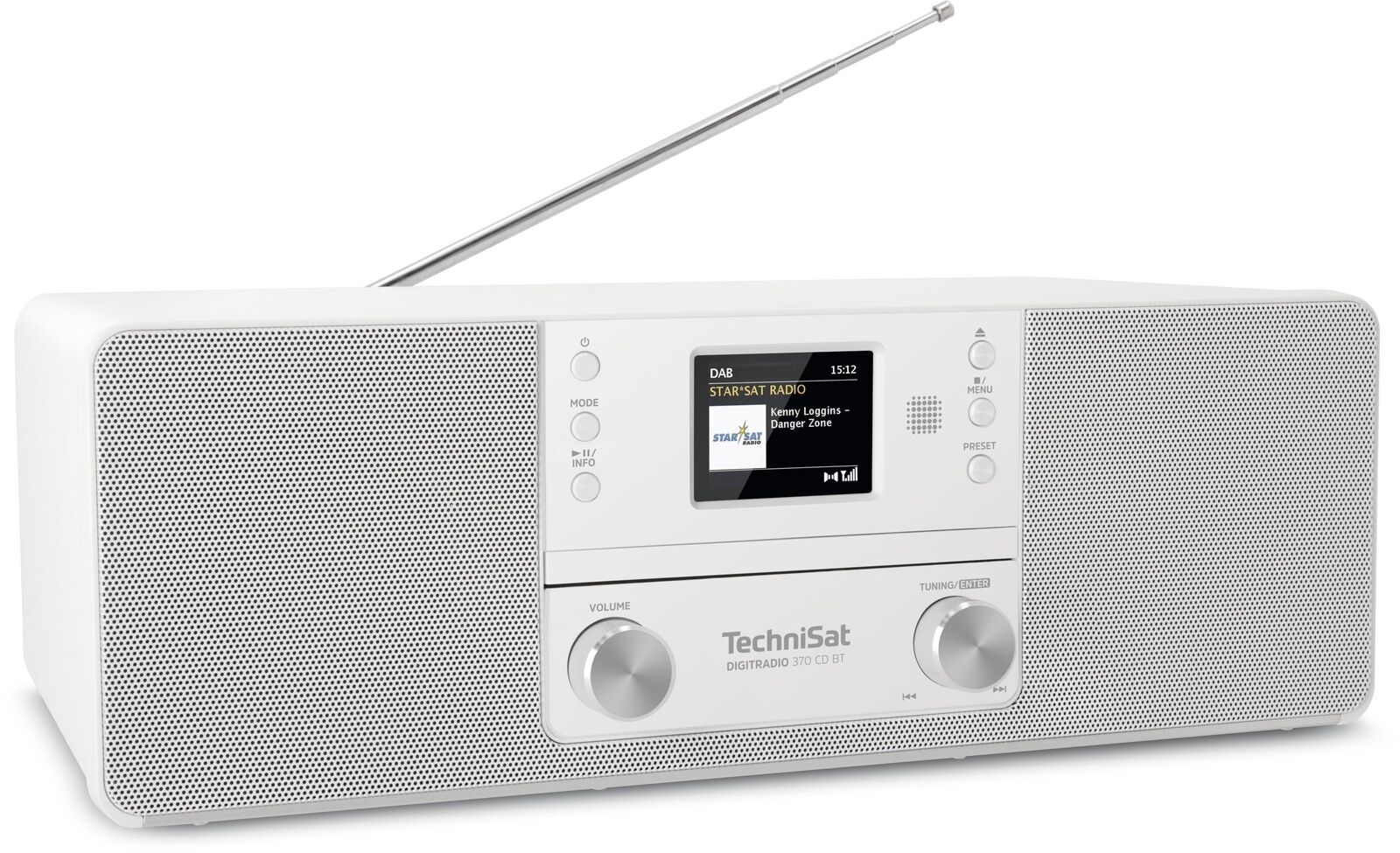 Thumbnail - Technisat Digitradio 370cd Bluetooth Dab+, Fm Radio (weiß) Weiß
