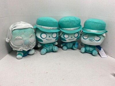 Funko Pop Plush Lot of 4 Haunted Mansion Hitchhiking Ghosts Ezra, Gus, & Phineas