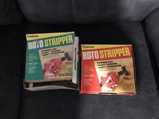 Thompson Roto Stripper Drill Attachment ×2 Tool Paint Rust Removal USA Made