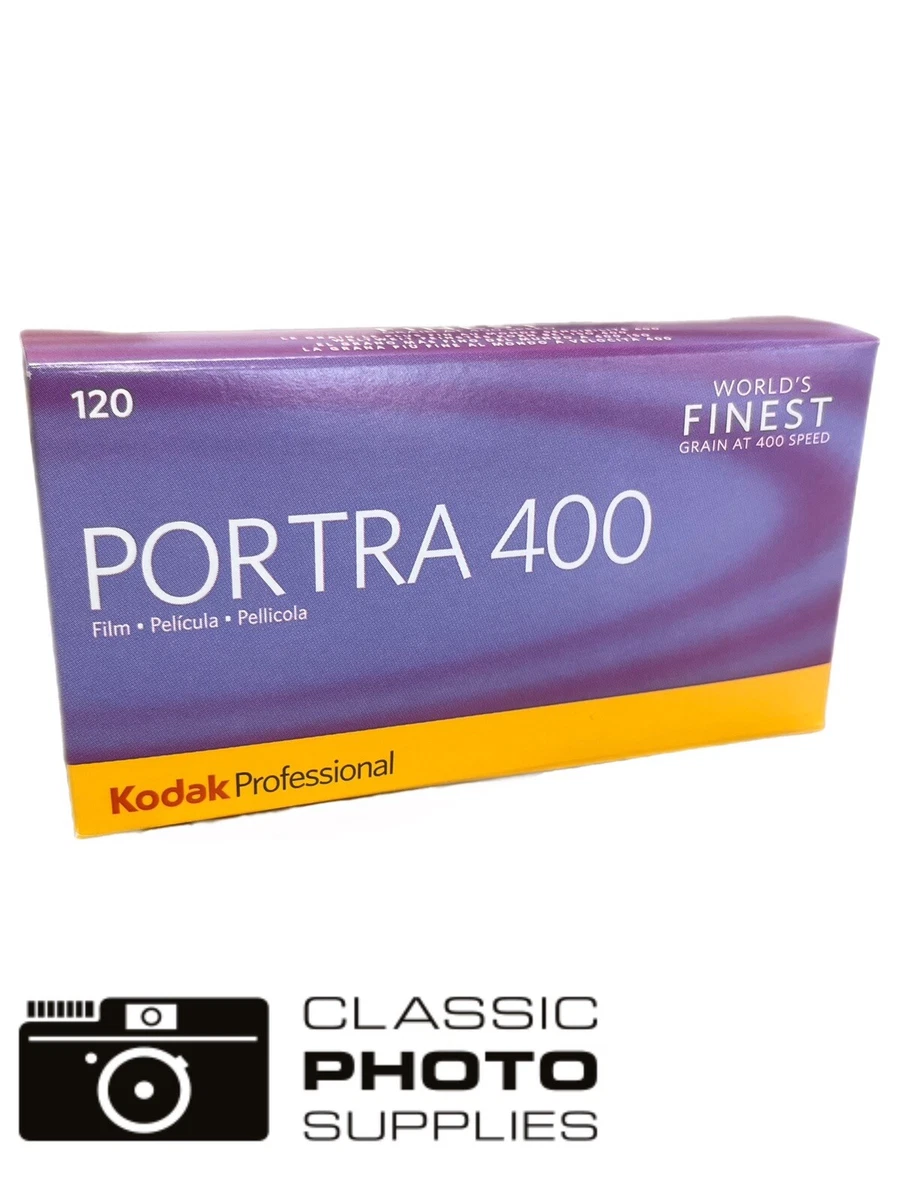 Kodak Portra 400 120 Film Bundle - 5 Rolls X 3 Packs With Photography Tips Card | Colour Negative Film