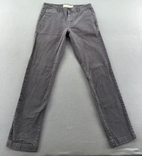 Normal Brand Pants Mens Size 33x34 Gray Slim Fit Chinos Stretch