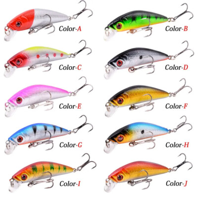 Floating Minnow Fishing Lures Wobblers Jerk Hard Bait 70mm 8g
