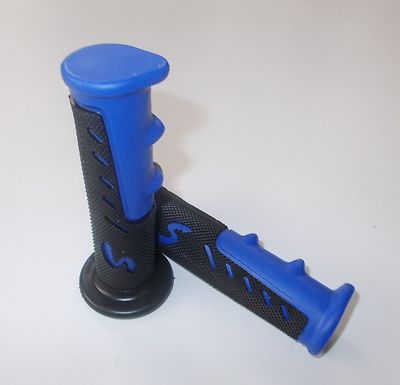 828 VICMA BLUE SUPERGRIP RUBBER KNOBS for ALL QUAD BIKES and ATVs