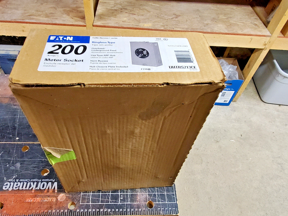 Prise De Compteur Eaton Cutler Hammer 200A - Modèle UHTRS213CE - Neuf