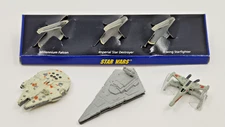 Galoob Micro Machines Mini Spaceship Set - Star Wars : A New Hope - NM w/ Tray