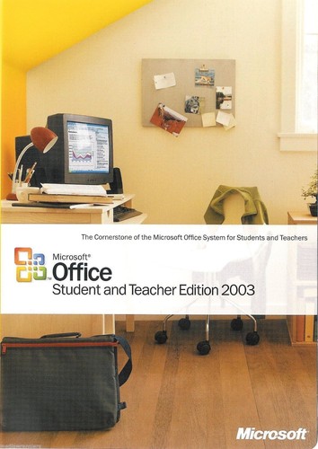 MICROSOFT OFFICE Student & Teacher Edition 2003 mit Product Key PC MS Word Excel - Bild 4 von 5