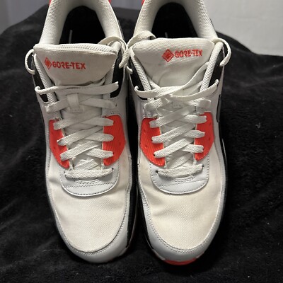Nike Air Max 90 GTX Men's 13 Summit White Cool Grey Sneakers FD5810 101