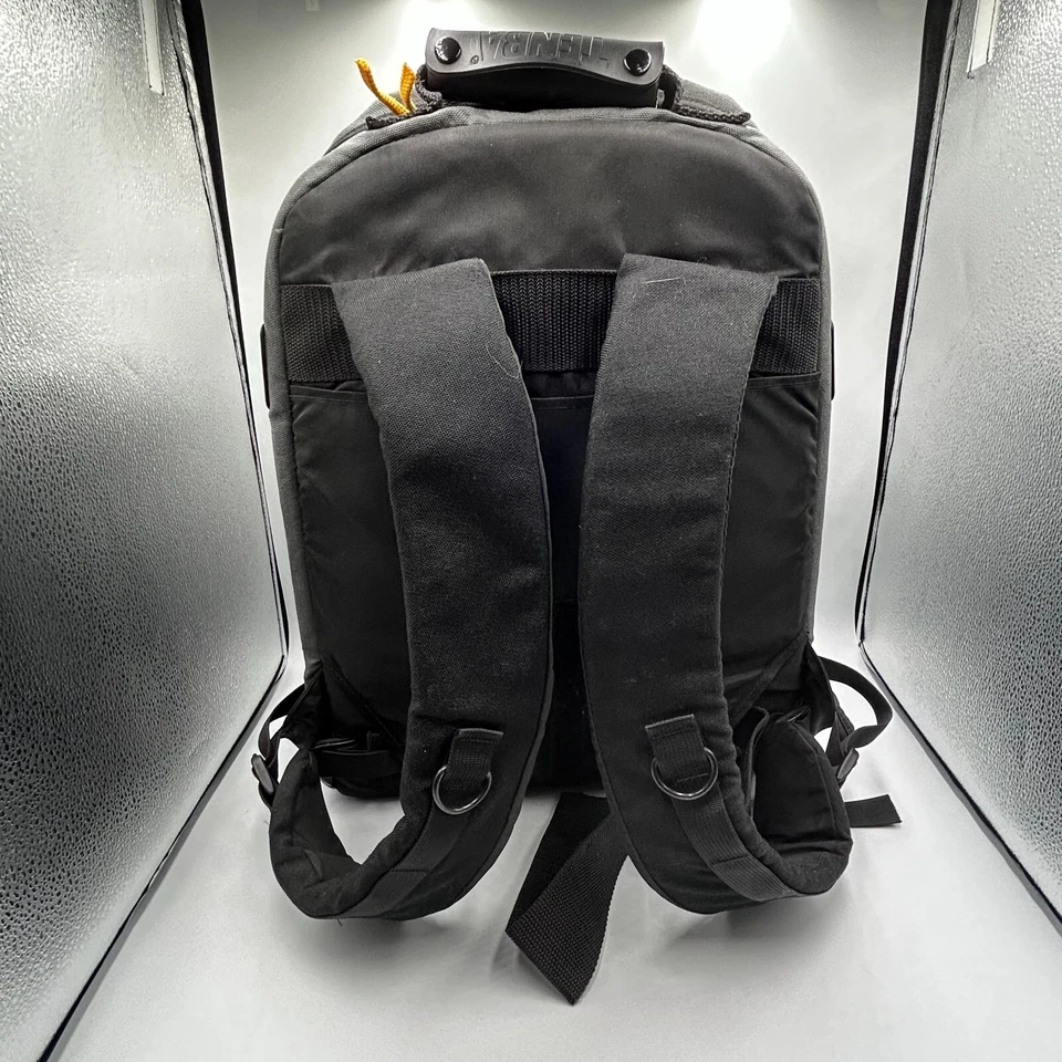 Tenba Large 15"x20"x8" Grey Spacious Photographer's Backpack w Zipper Rain Cover - Image 3 of 4