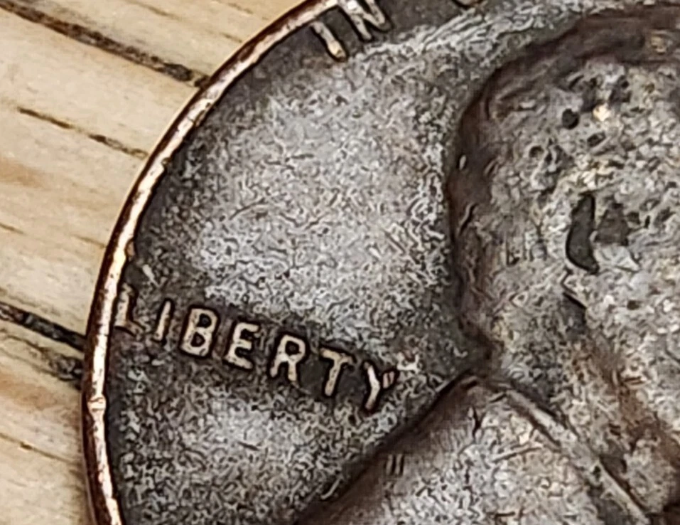 1959 D Lincoln penny error “L”   On Liberty on Rim - Rare US Coin Errors - Image 2 of 4