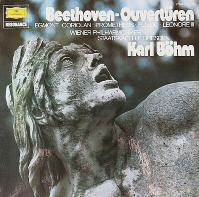 BEETHOVEN ''OVERTURES'' (BOHM/WIENER) PREMIUM QUALITY USED LP (NM/EX)