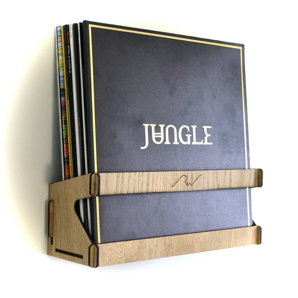 Vinyl Record LP Storage Wall mounted Rack Box by Rewind Designs 7