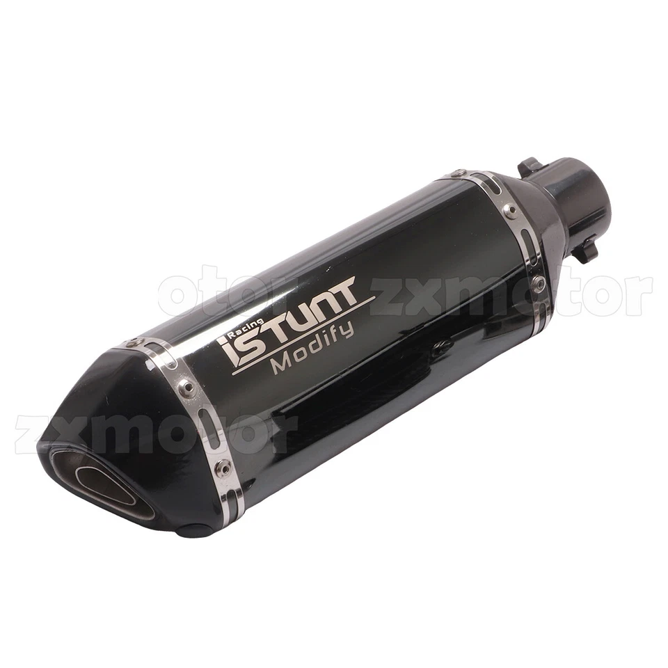 Tubo silenciador escape moto deslizable universal 51 mm para MSX125 CB300 NINJA400 Foto 4 de 4