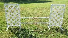 Dog Agility Equipment Wing Jump - Squared Style FREE US Shipping