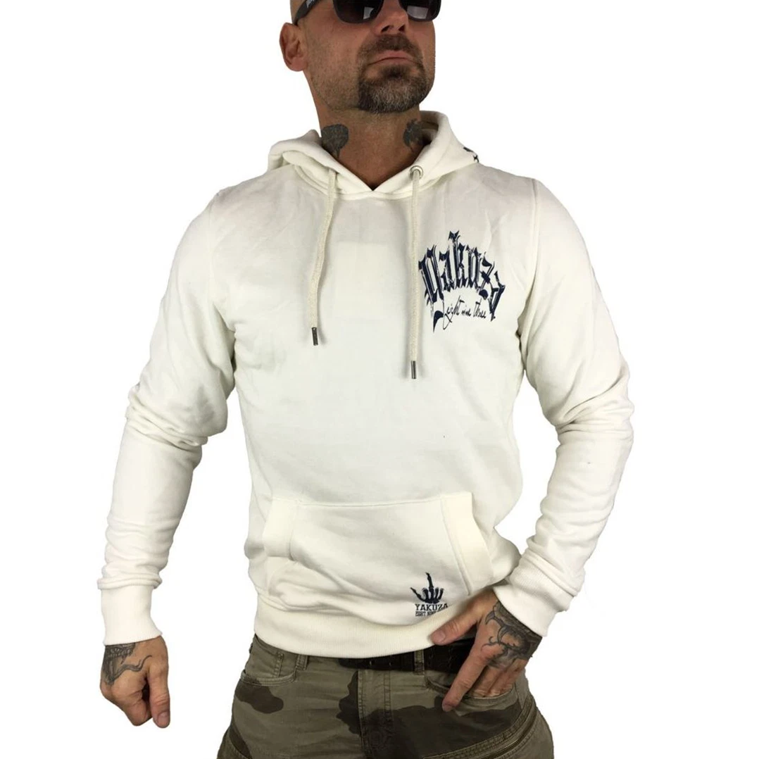 SACAI Felpa con cappuccio Yakuza uomo felpa con cappuccio HOB9063 colore bianco