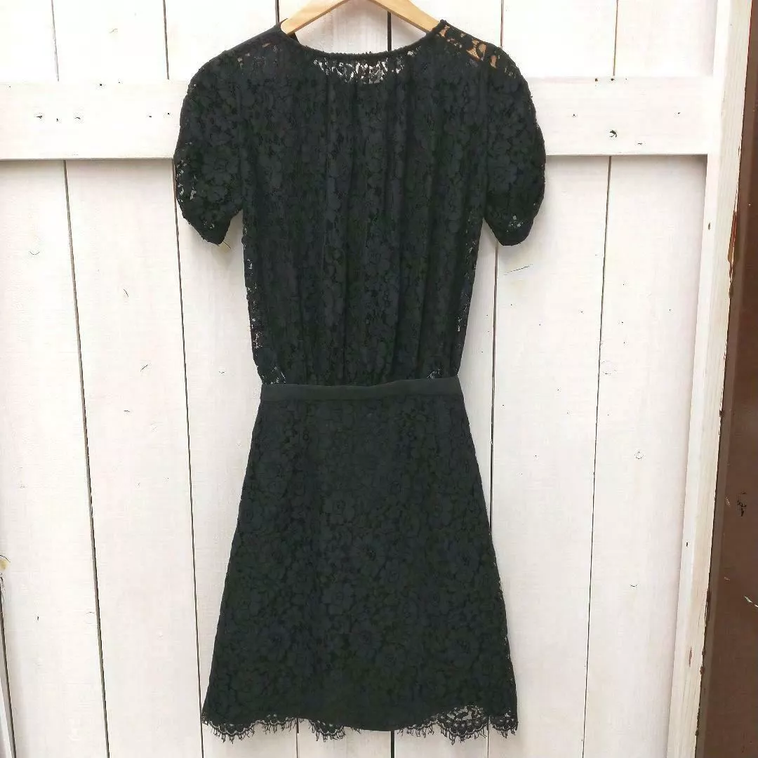 Sacai Sakai Docking Lace Dress Black | eBay