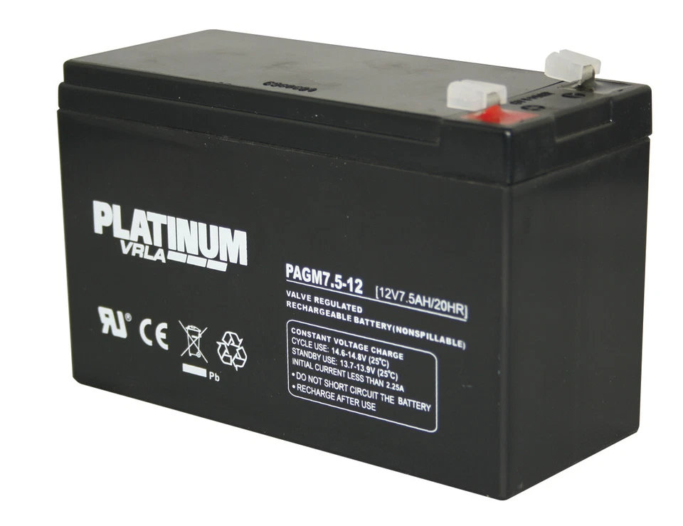 12V 7AH Sealed Lead Acid AGM/GEL Non-Spillable Rechargeable Cyclic Battery