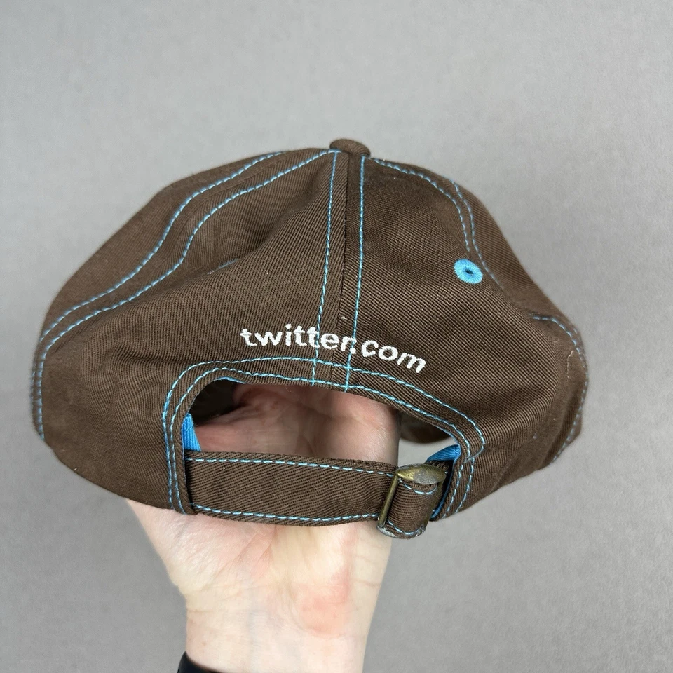 Gorra de béisbol vintage OG Twitter Bird muestra promoción correa trasera Foto 2 de 4
