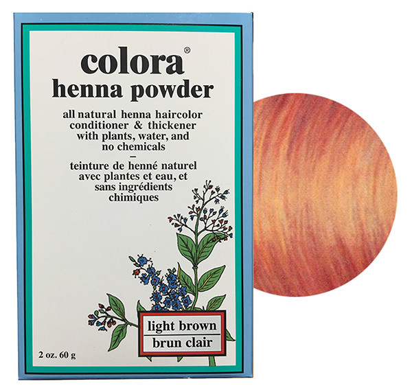 Colora Henna Powder All Natural Hair Color 60g Light Brown eBay