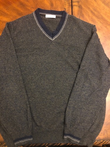 Italy Cashmere Mens Sweater Size Lg 52 