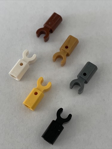 LEGO Parts 11090 (4pcs) Bar Holder with Clip Pick Colors
