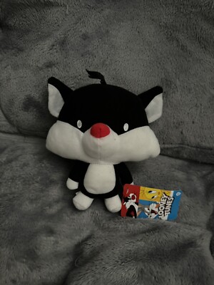 Looney Tunes SYLVESTER THE CAT  Chibi 10'' Stuffed Animal Plush Toy 