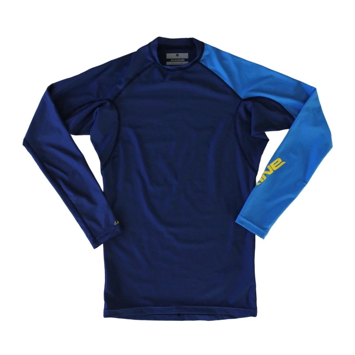 Dakine Rash Guard Homme - Noir à Manches Longues, UPF 50, Grande Taille - Idéal Surf, Plage, Sports D'Eau