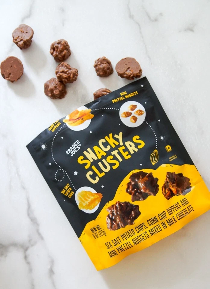 2 Packs Trader Joe's Snacky Clusters 8 oz Each Pack, Total 16 oz - Image 2 of 4