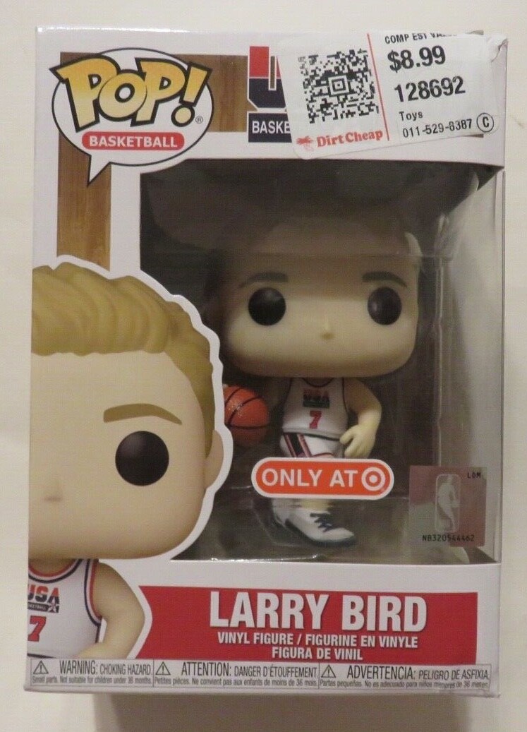 Funko Pop 1992 Usa Basketball Team Larry Bird #110 Target Exclusive Vinyl Figure