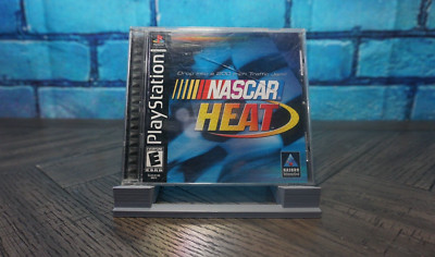 NASCAR HEAT (Sony Playstation 1 PS1, 2000) Game, Case, and Manual