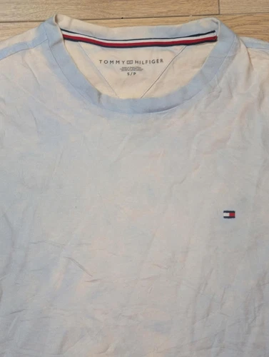 Tommy Hilfiger Men's T Shirt - Blue - Size Small - Picture 3 of 3