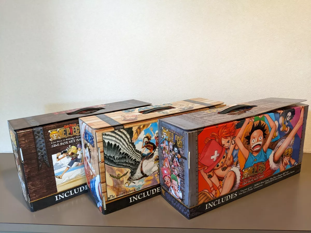 One Piece English Version 1-3 Box Set Vol.1-70 Comic Book Manga 