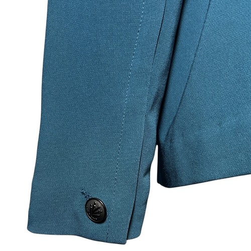 RAG & BONE Silver Tuxedo Blazer Store Exclusive SIZE 8 Teal Clasp Hook Career - Picture 6 of 18