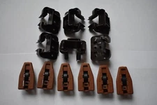 6x Kenlin Rite Trak I Drawer Guide Glide w/ Stop Roller & Screws -  Authentic