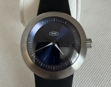 IKEPOD DUOPOD D008 POD BLUE DIAL QUARTZ Watch Designed by Emmanuel Gueit