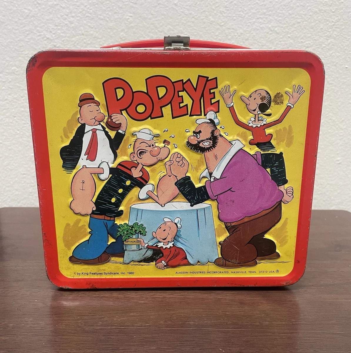 Popeye Lunch Box In Collectible Metal Lunchboxes (1980-1999) for