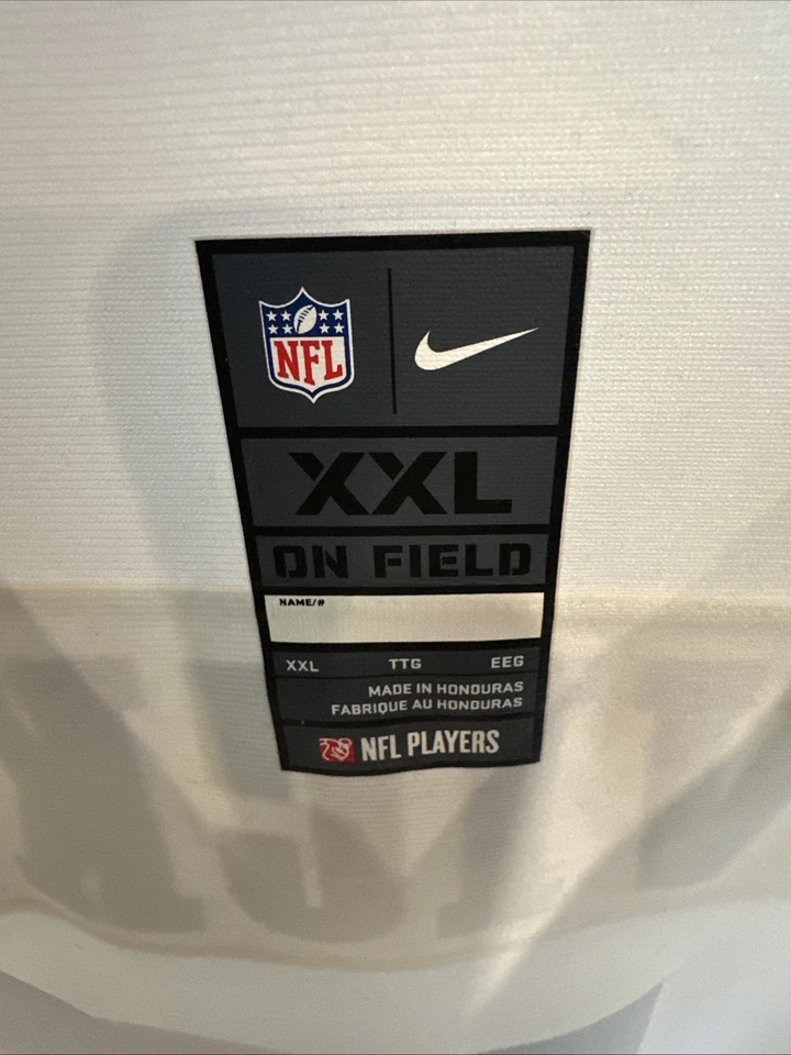 Camiseta Michael Vick #7 NFL Vintage Eagles Branca Reebok 2XL XXL Nylon Throwback - Imagem 4 de 4